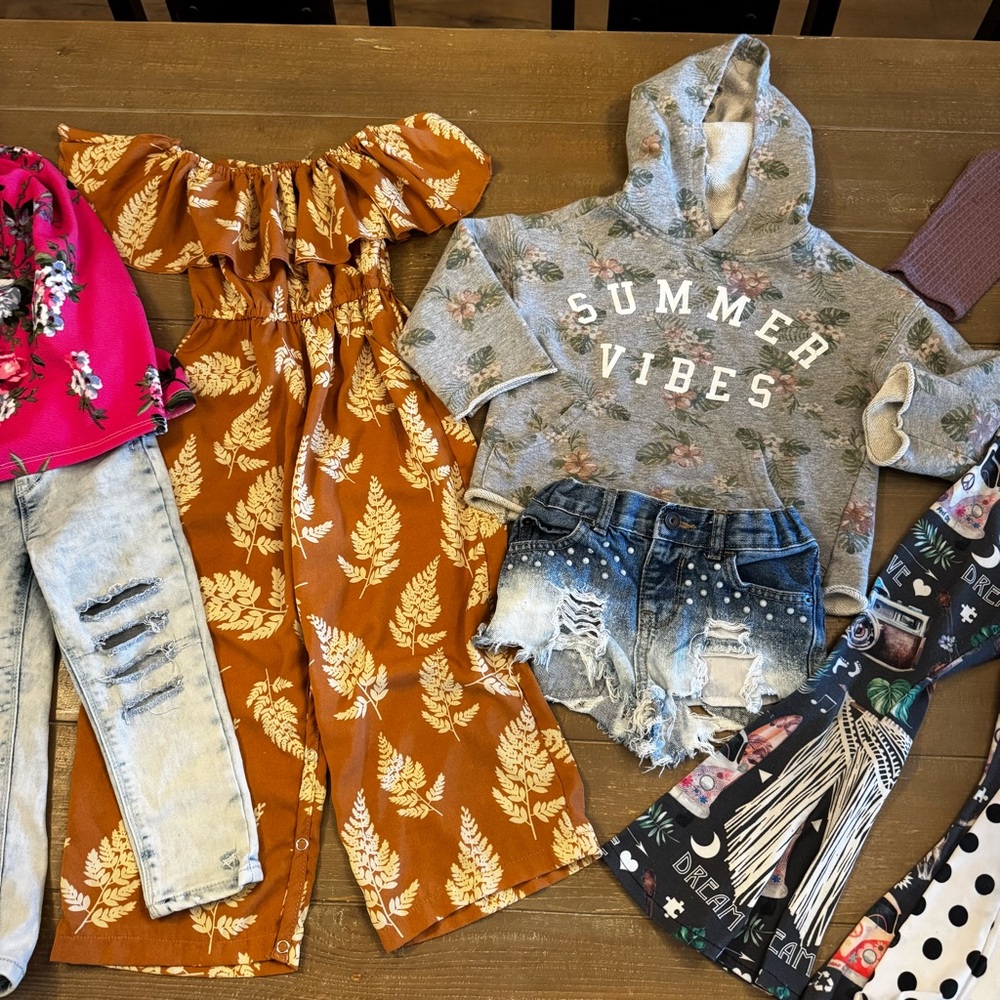 Toddler Girls Beach Bum Clothing Bundle